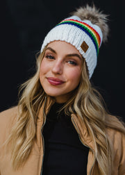 Colorfield Pom Hat