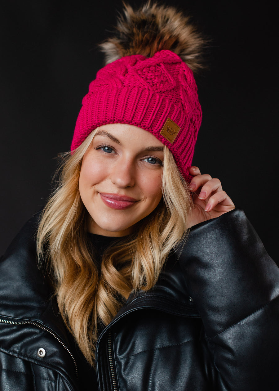 Material Girl Pom Hat