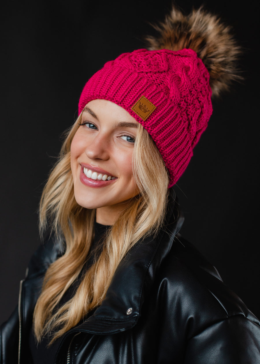 Material Girl Pom Hat