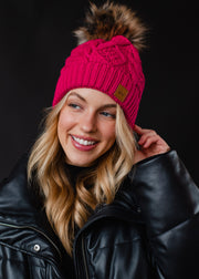 Material Girl Pom Hat