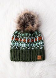 Leah Pom Hat