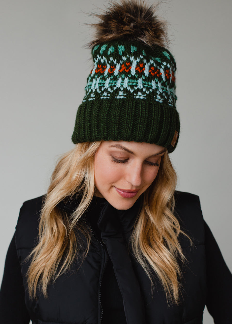 Leah Pom Hat