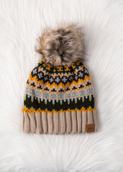 Boston Pom Hat