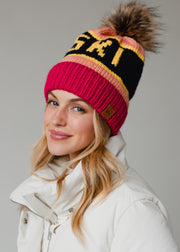 Tahoe Pom Hat - Pink