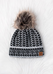 Lights Out Pom Hat