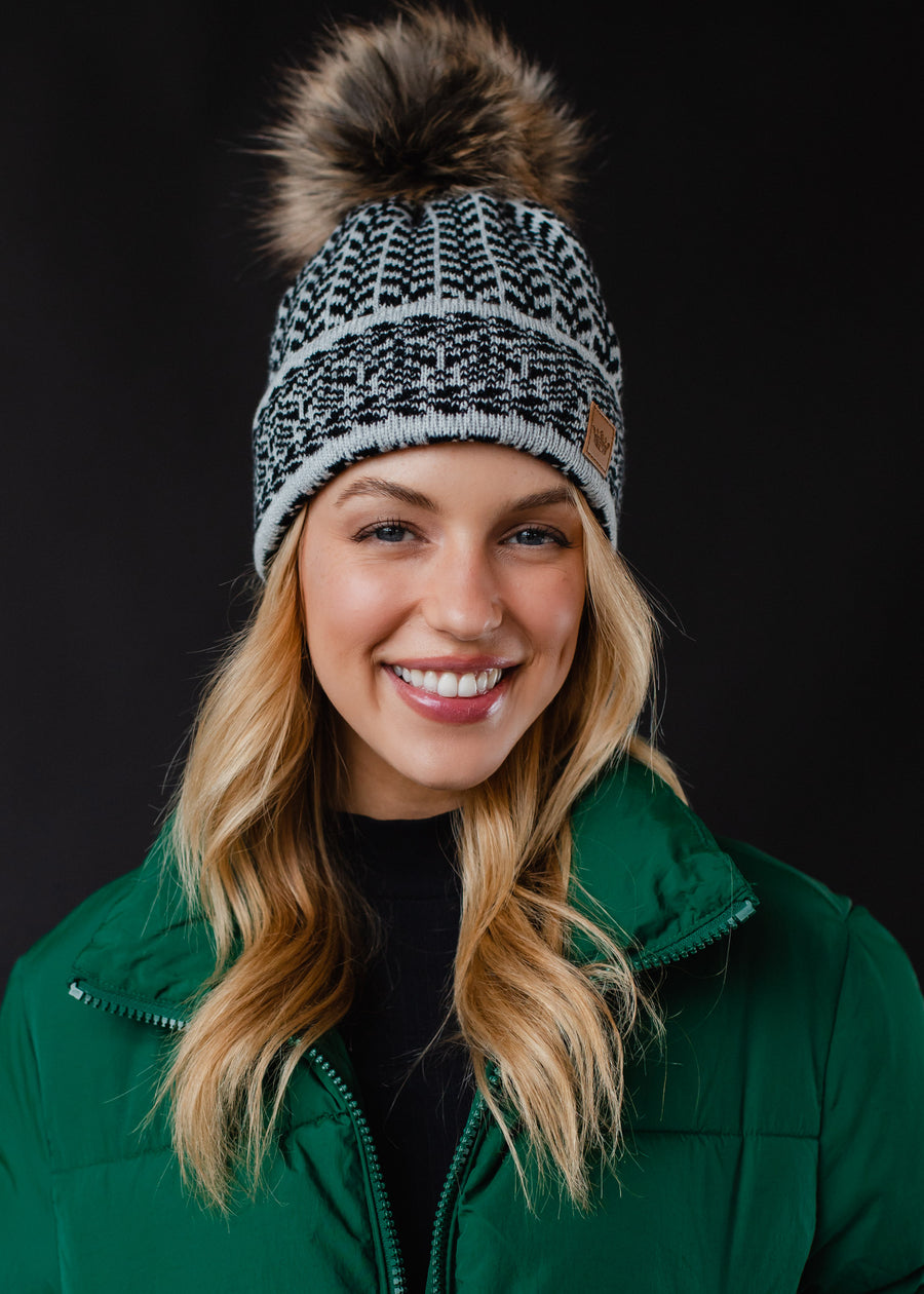 Lights Out Pom Hat