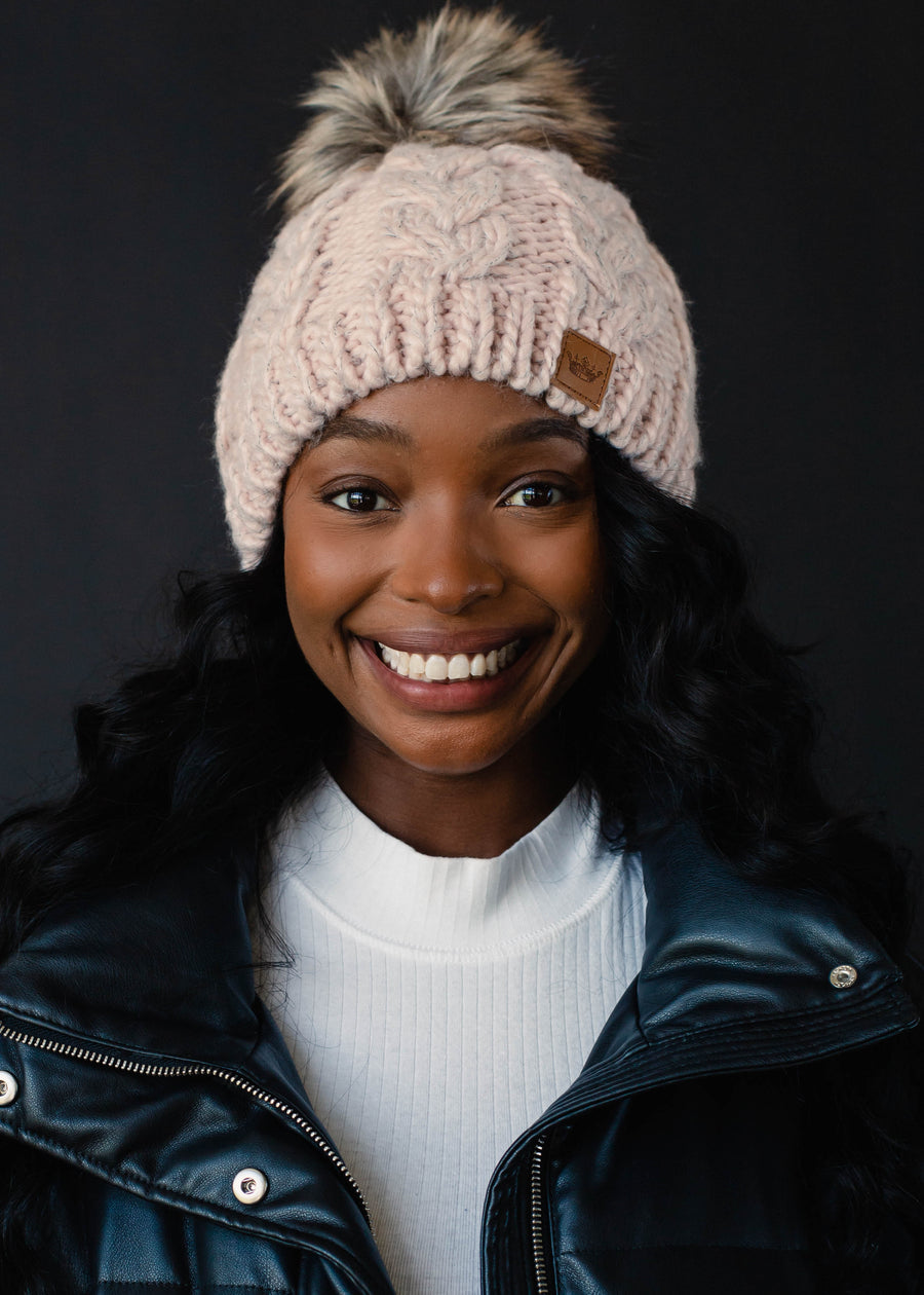 Heartbeat Pom Hat