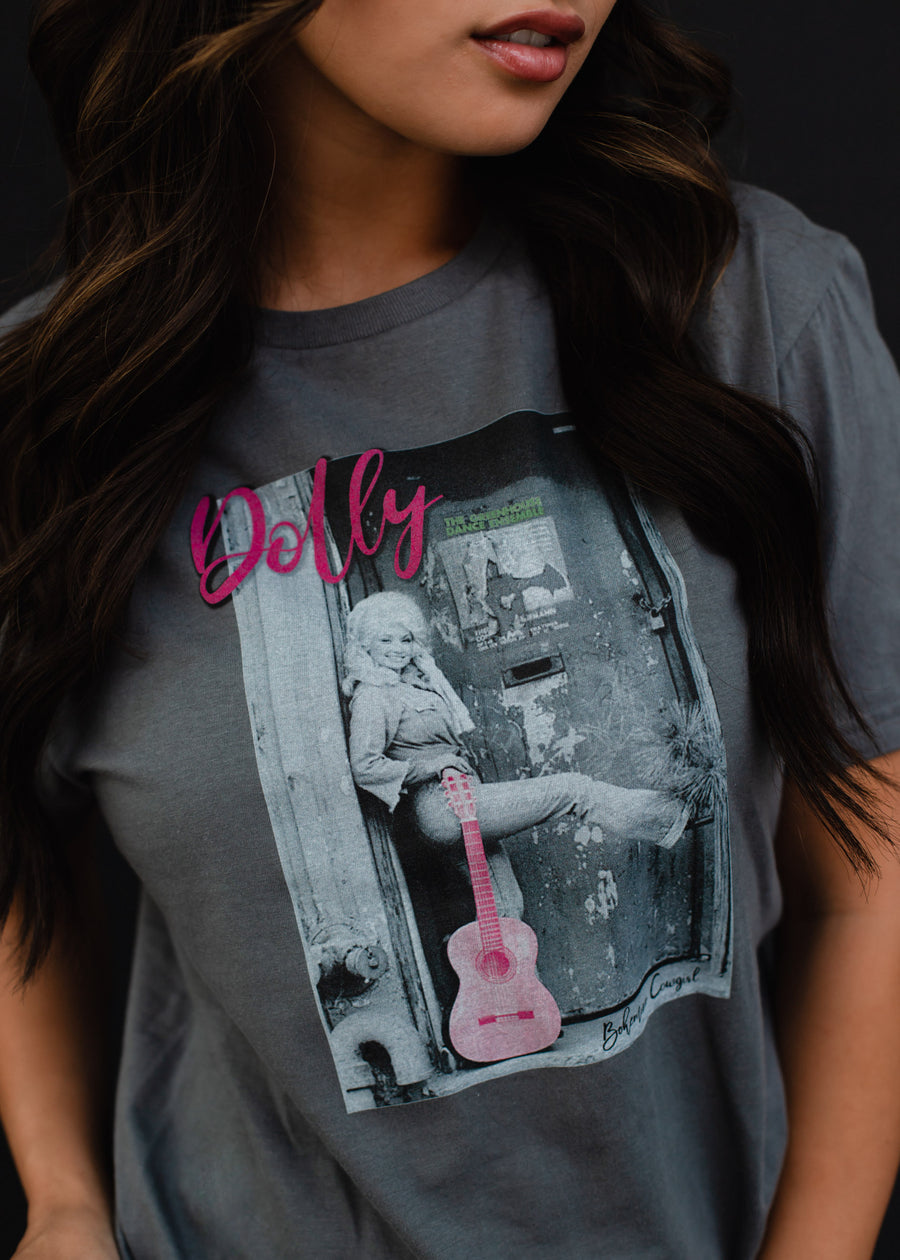 Gray Dolly Tee