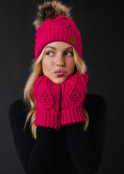 Material Girl Pom Hat