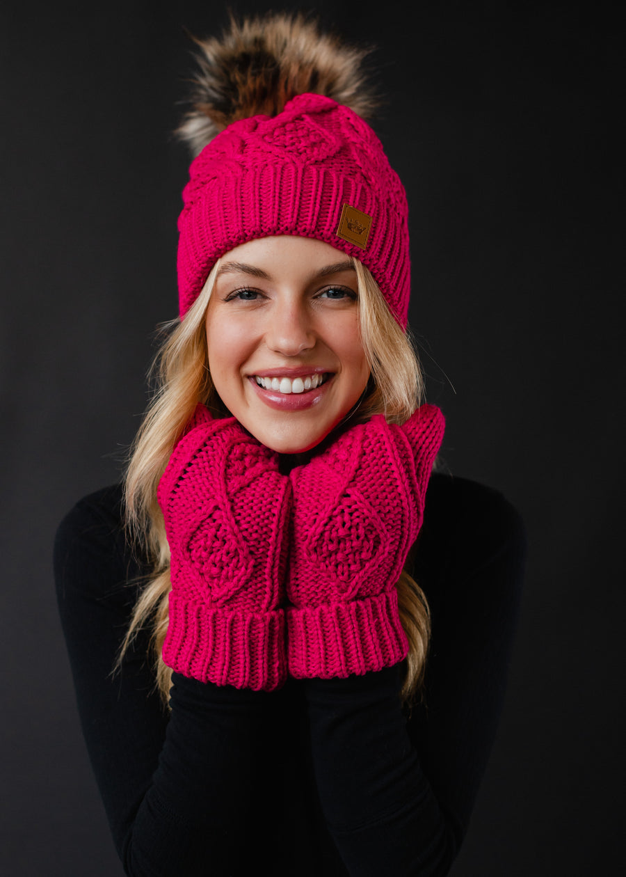 Material Girl Pom Hat