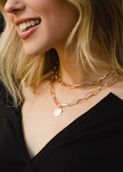 Stevie Layered Chain Necklace - Gold