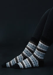 Marie Patterned Socks