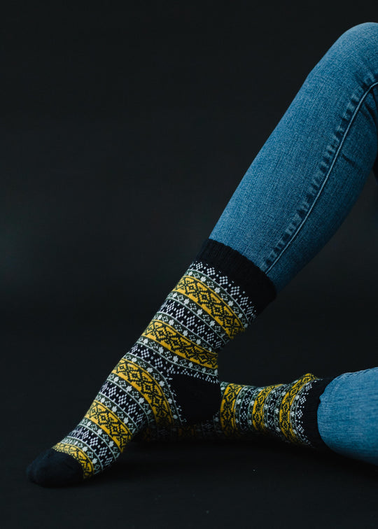 Arlo Patterned Socks