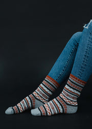 Leighanne Patterned Socks
