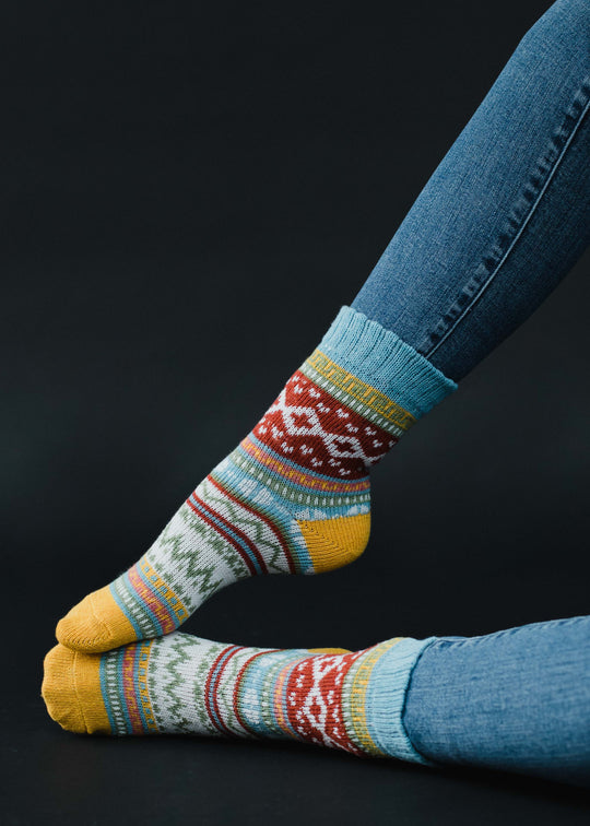 Macie Patterned Socks