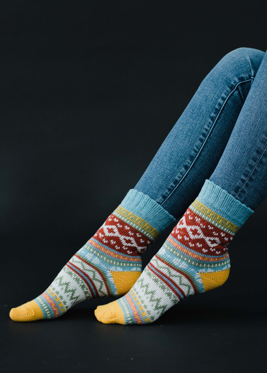 Macie Patterned Socks