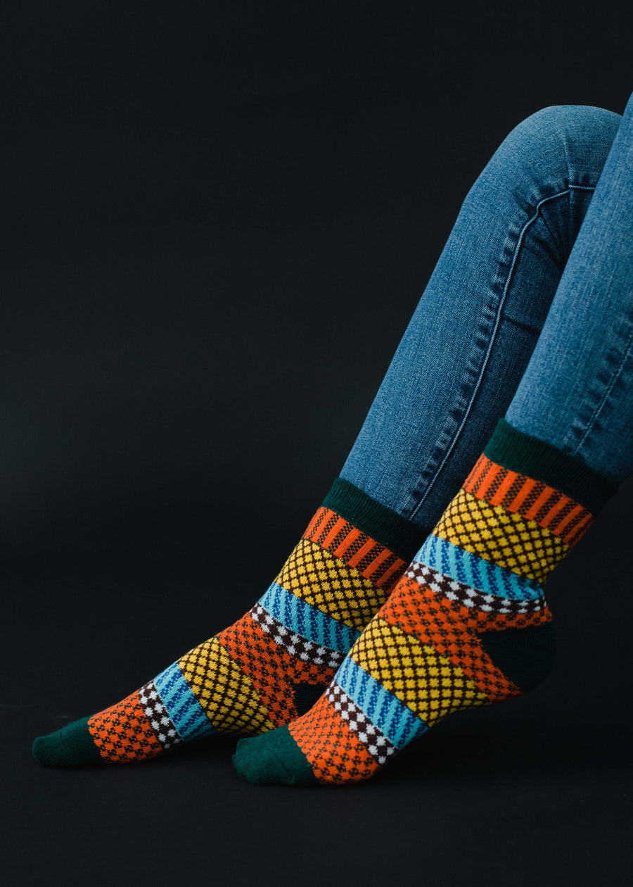 Kelli Patterned Socks