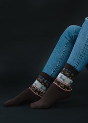 Corrie Patterned Socks