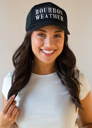 Bourbon Weather Trucker Hat - Black
