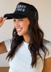 Bourbon Weather Trucker Hat - Black