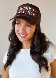 Bourbon Weather Trucker Hat - Brown
