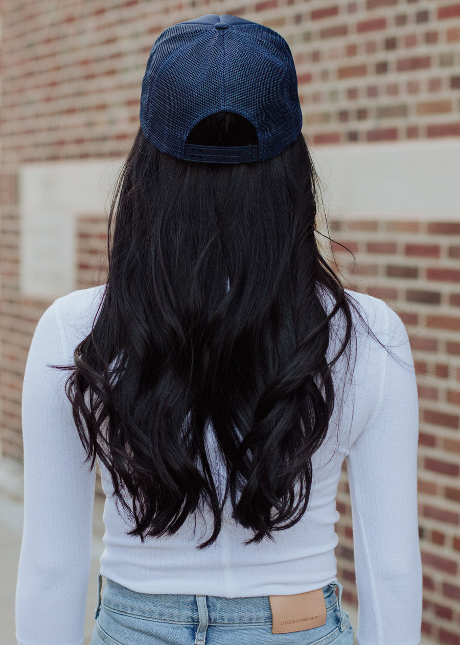 Merry Trucker Hat - Navy