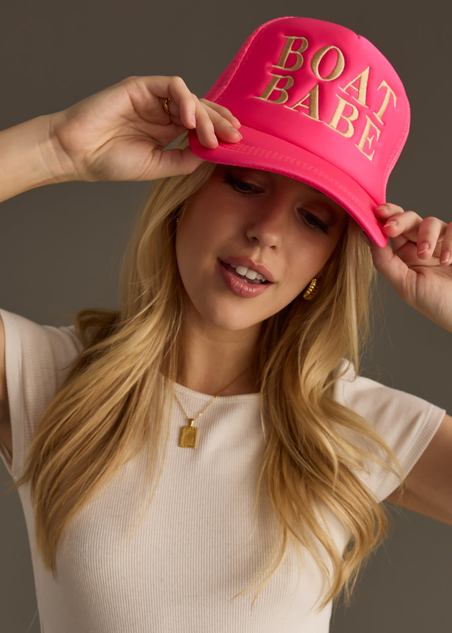 Boat Babe Trucker Hat