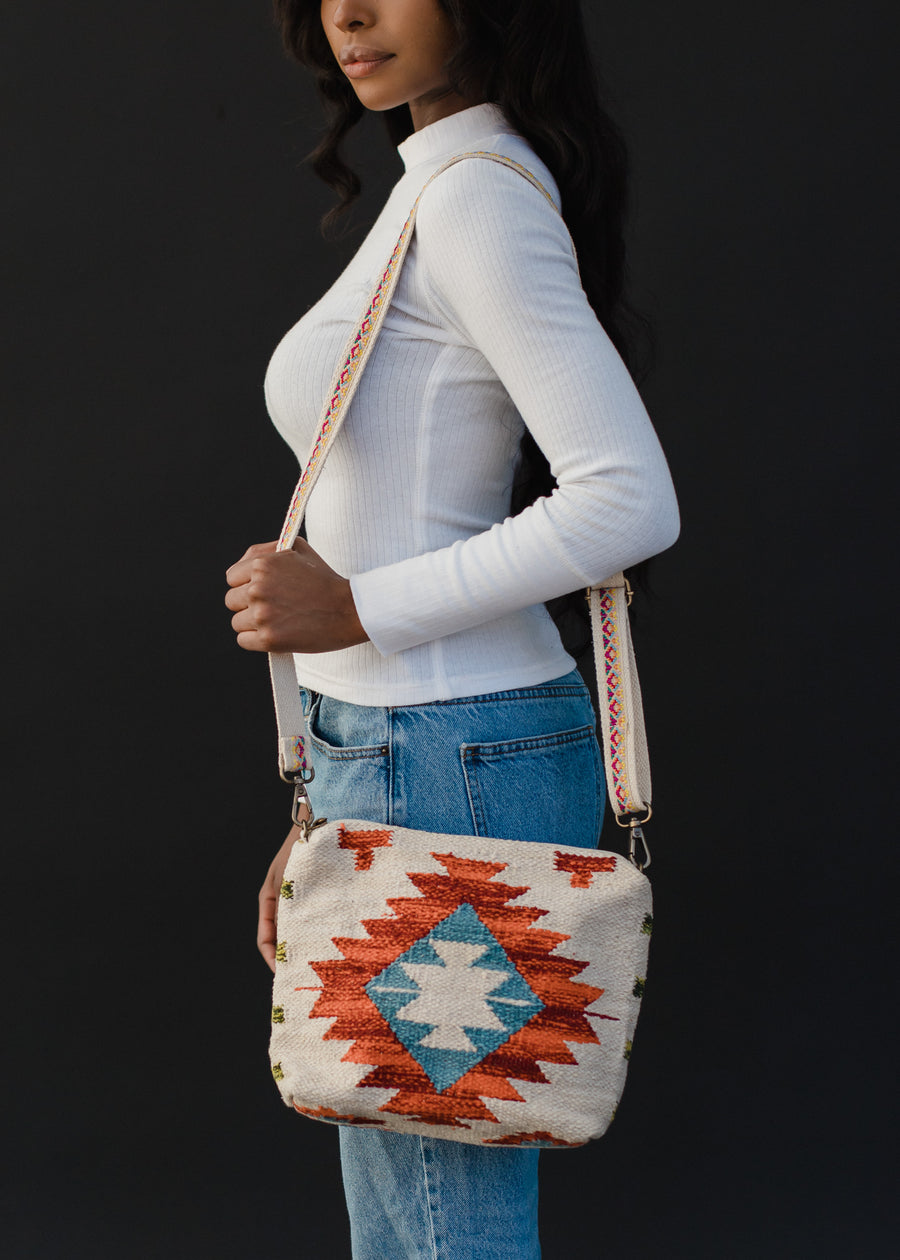 Leah Aztec Crossbody