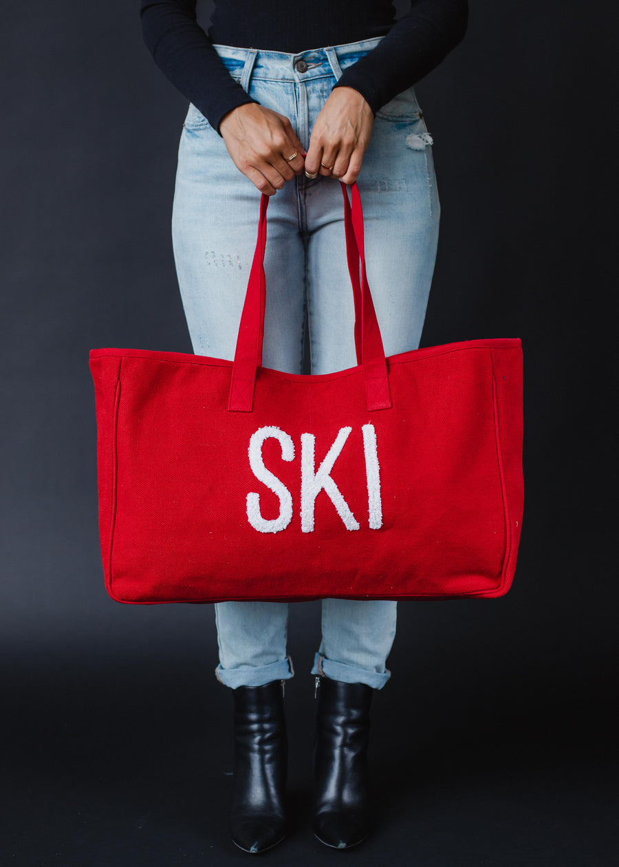 Ski Tote - Red