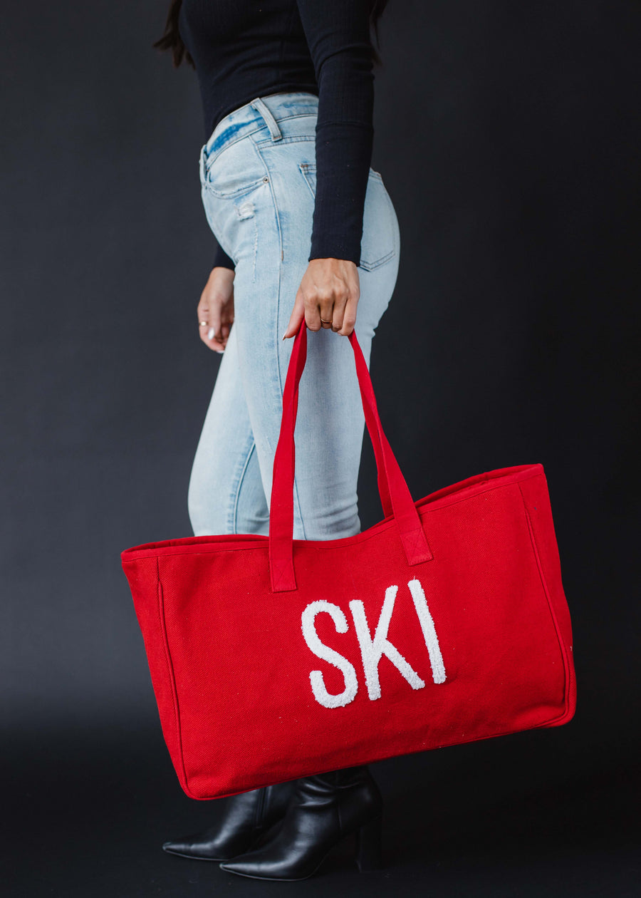 Ski Tote - Red