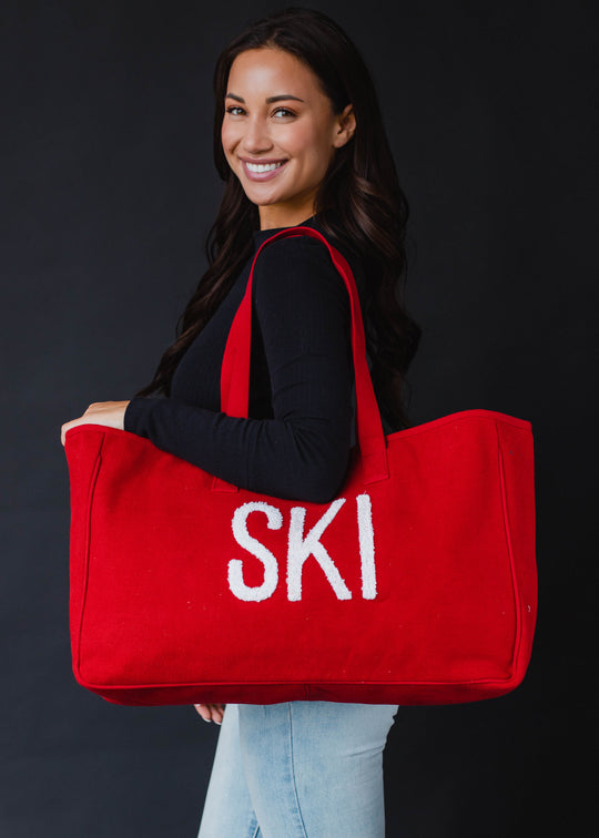 Ski Tote - Red