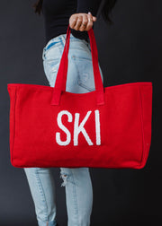 Ski Tote - Red