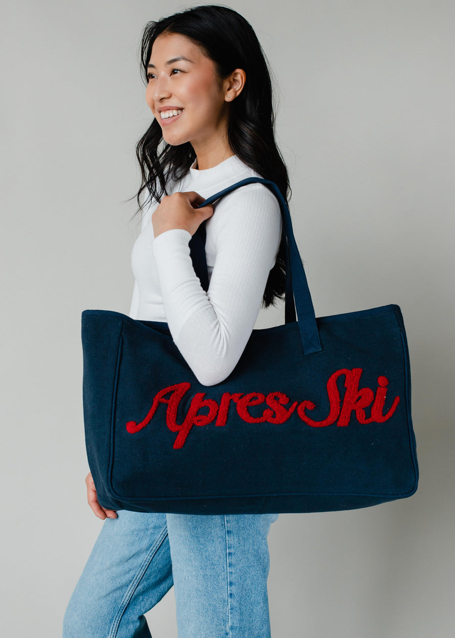 Apres Ski Tote - Navy