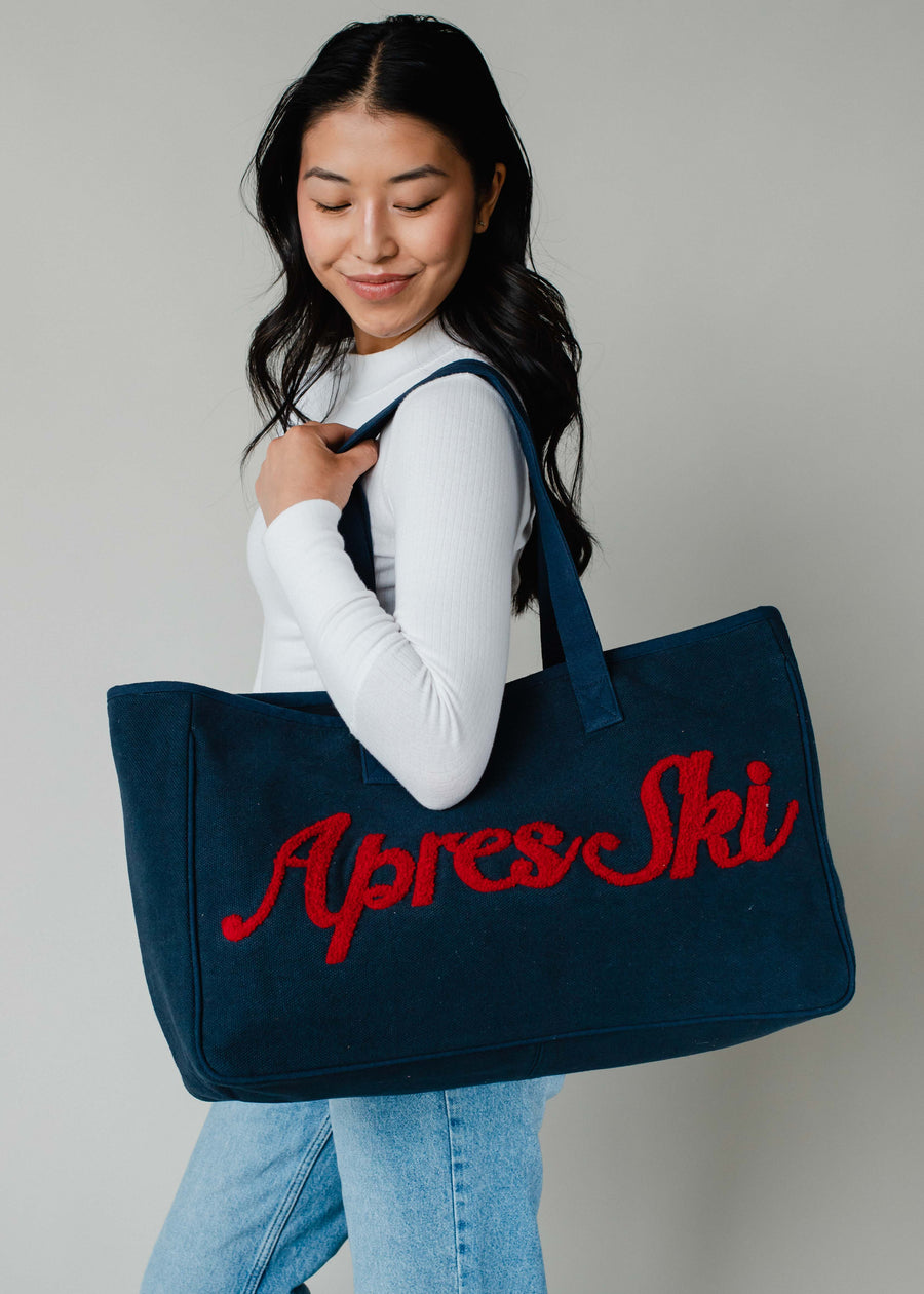 Apres Ski Tote - Navy