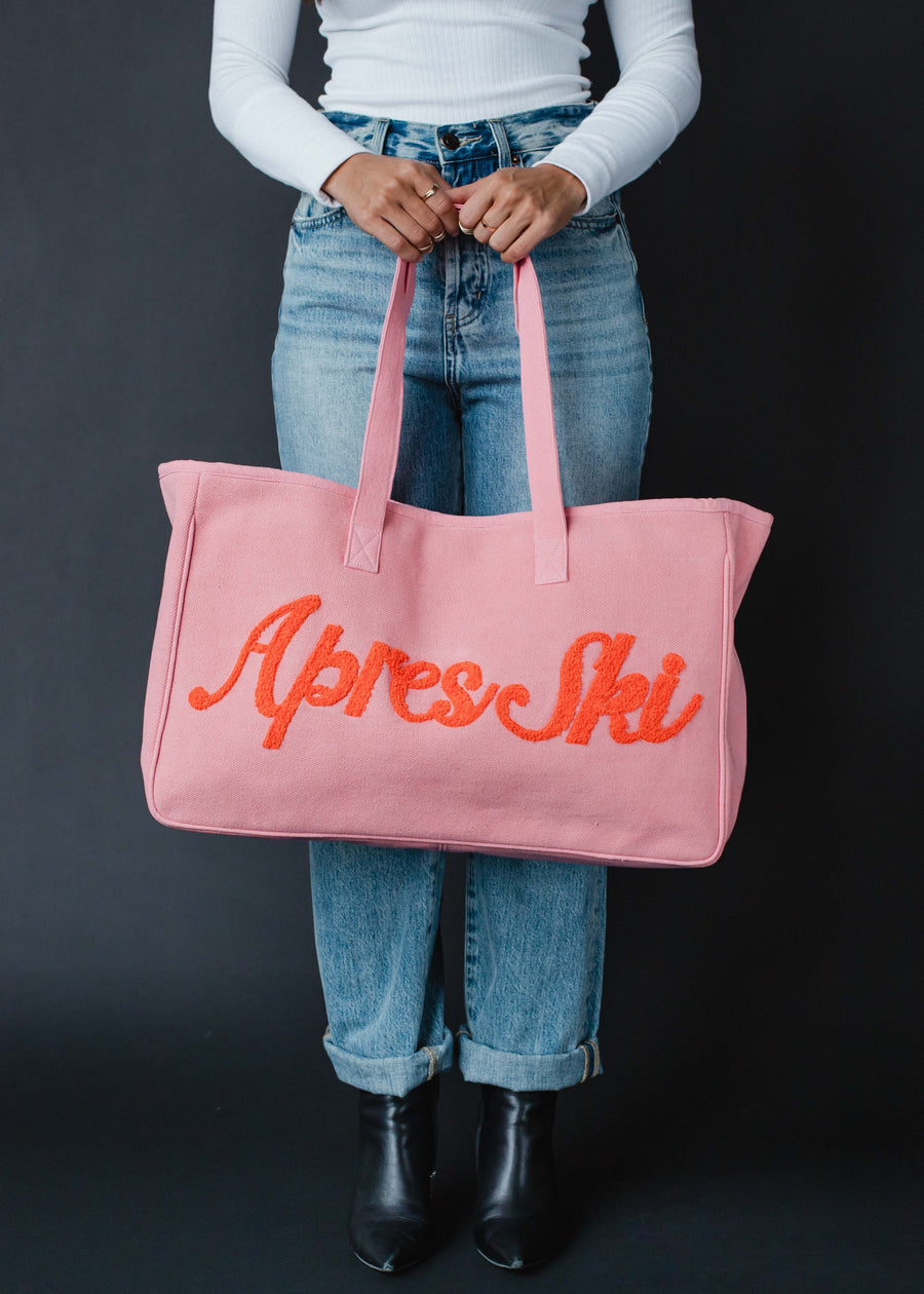 Apres Ski Tote - Pink