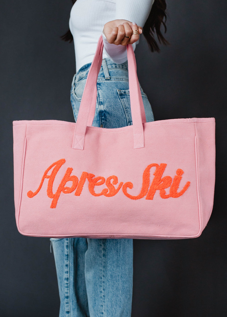 Apres Ski Tote - Pink