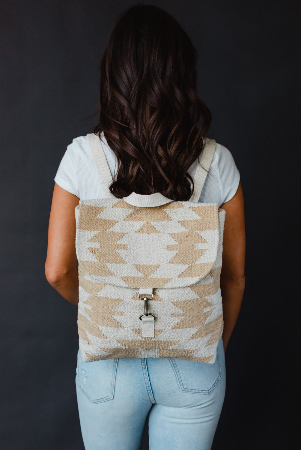 Cream & Tan Western Backpack – Panache Apparel Collection