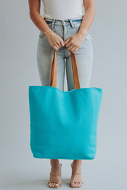 Drink On A Boat Tote - Blue