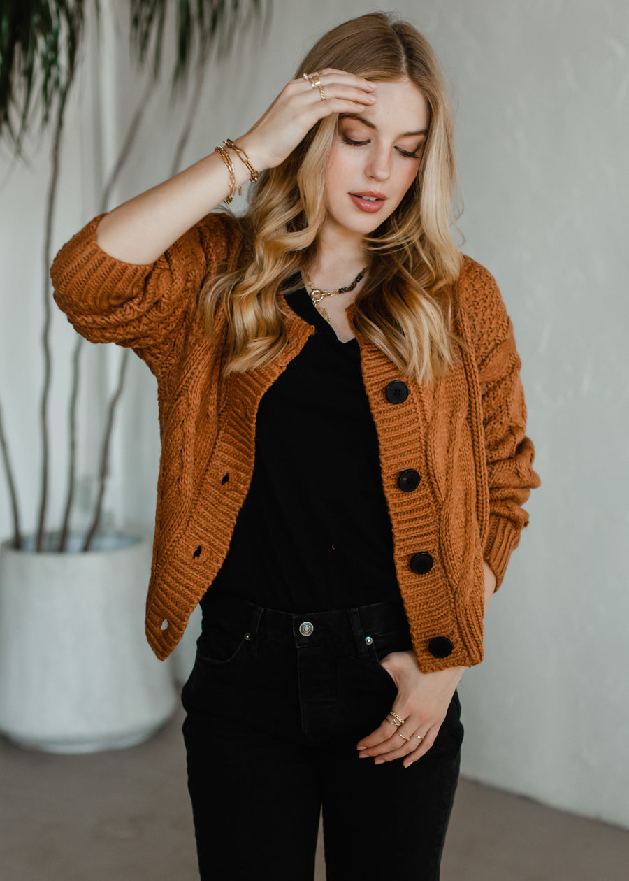 River Button Up Cardigan