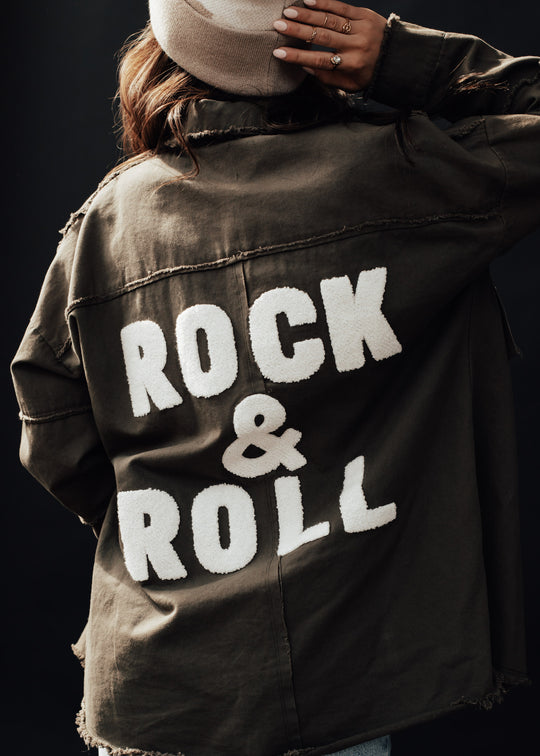 Rock & Roll Jacket - Olive