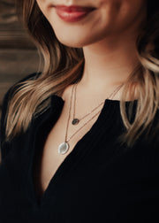 Miley Layered Necklace - Silver