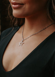 Wild Dreams Star Necklace - Silver