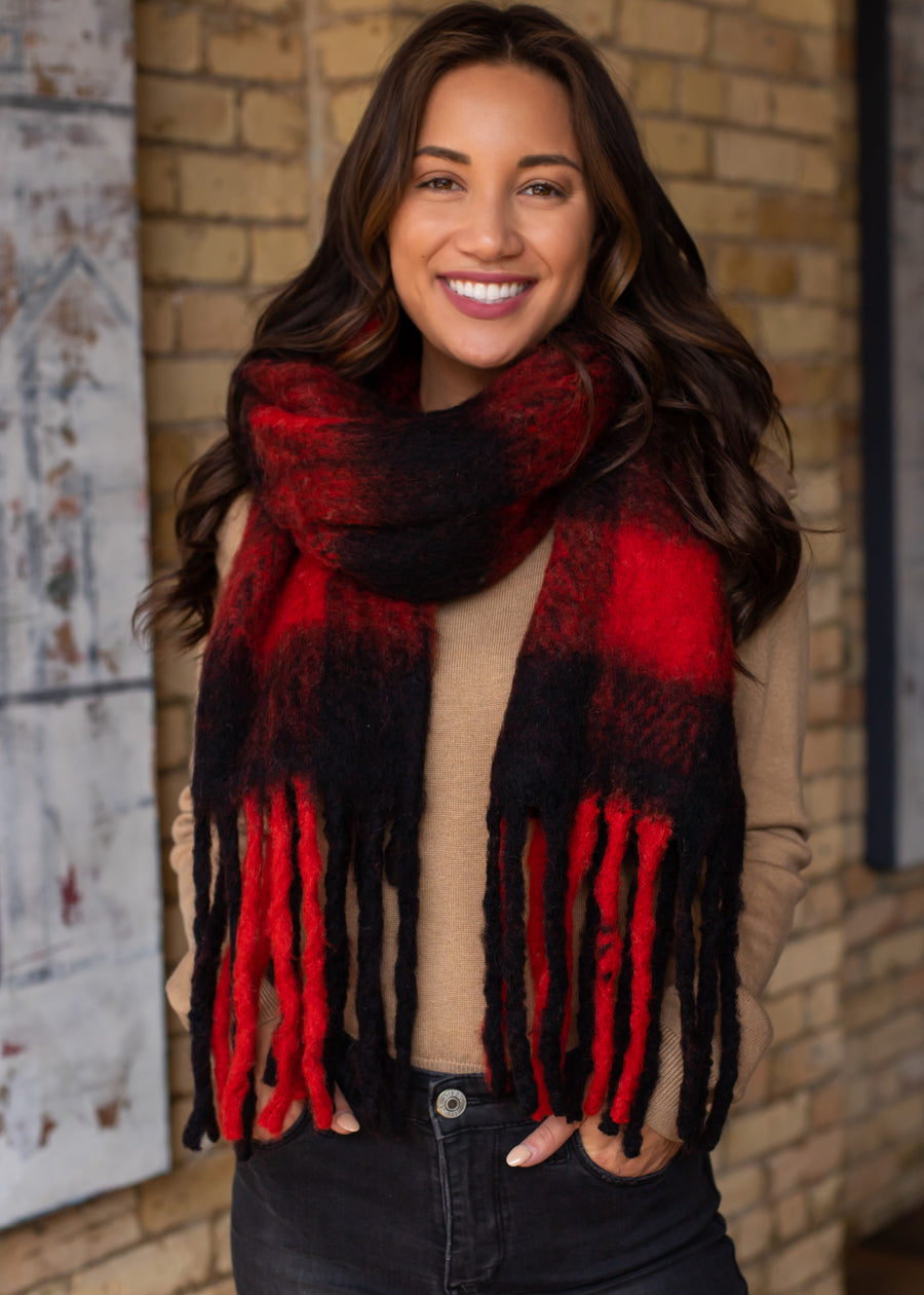 Carlton Plaid Scarf
